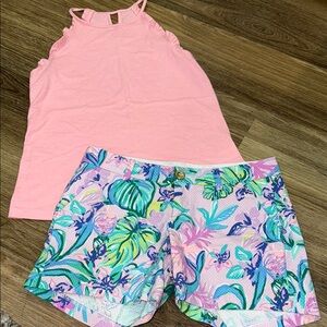 Lilly Pulitzer matching outfit mermaid in the shade size XS/0